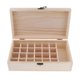 thumbnail image 1 of Organizador de caja de almacenamiento de aceites esenciales de madera de 25 rejillas para aceites de 15 ml / 100 ml, 1 of 4