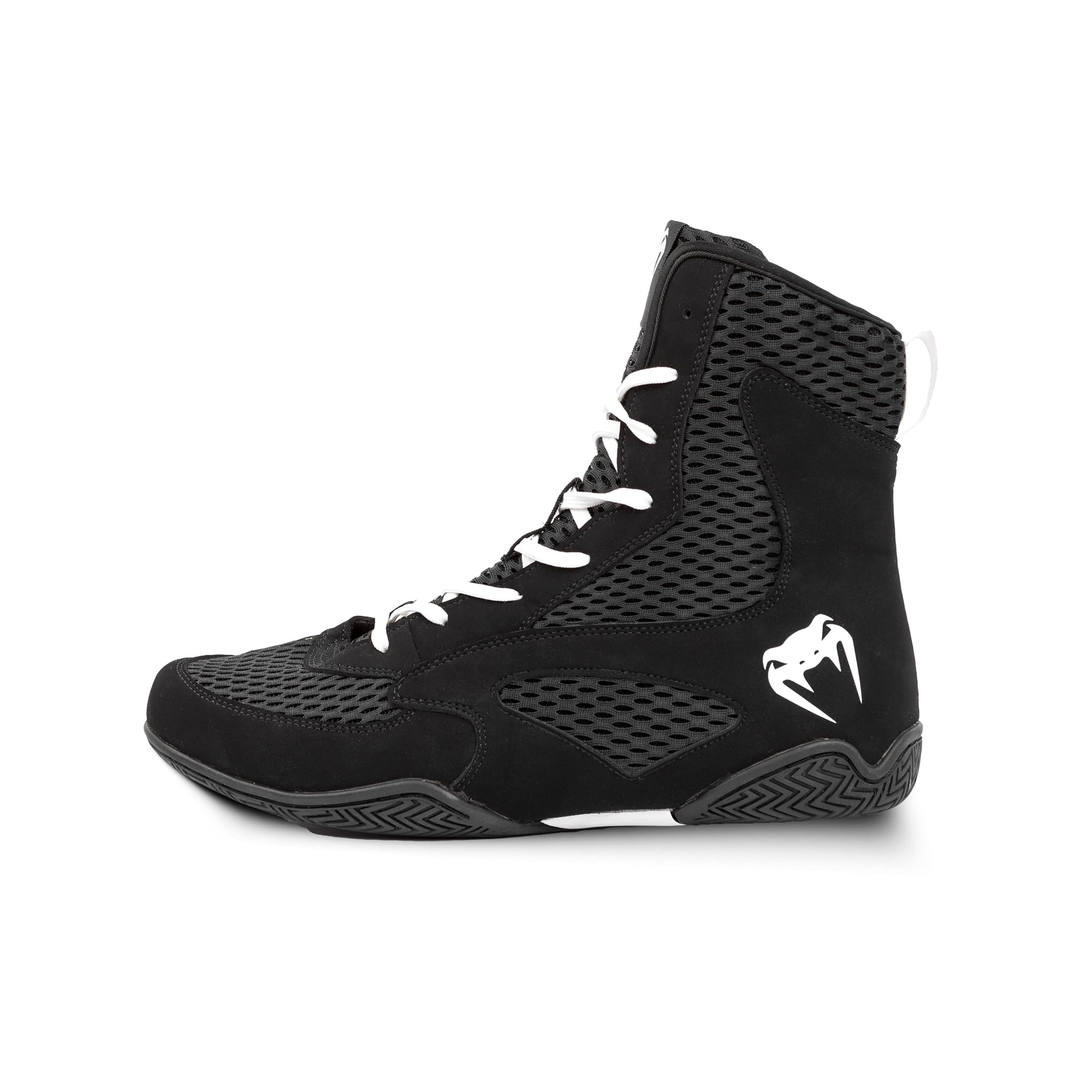 Zapatillas De Boxeo Venum Contender Negro Blanco, Talla 12 Us Hombre