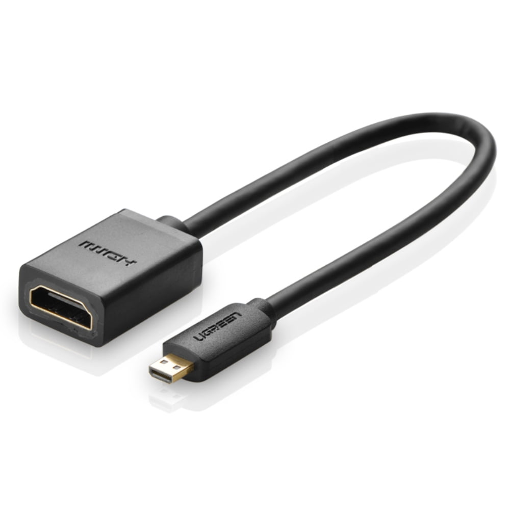 Ugreen - Cable Adaptador Micro-hdmi / Hdmi H 20cm Negro 20134