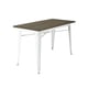thumbnail image 2 of Mesa Tolix Oscura con Patas Blancas 120cm, 2 of 2
