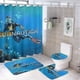 thumbnail image 1 of Juego de Cortina de Ducha 4 Piezas Subnautica Desmarcar, 1 of 6