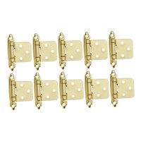 Magideal - Bisagras De Puerta De Gabinete De 10 X 1/2"", Herrajes Para Puertas Para Muebles De Rv, Accesorios De Repuesto Versátiles, Bisagra De Cierre Automático Oro