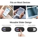 thumbnail image 3 of Juego de 6 cubiertas para cámara web, cubiertas deslizantes, cubiertas ultrafinas para cámara web, cubiertas protectoras de privacidad para portátiles, PC, teléfonos inteligentes, tabletas, etc. (Negr, 3 of 7