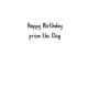 thumbnail image 5 of Tarjeta de Cumpleaños Divertida Glory To Dog – Me Comí el Pastel, 5 of 5