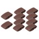thumbnail image 5 of 10x Cinturones Elásticos Correa Retenedor Banda Para Pantalones Cinturón Nylon Cinturón Trabillas Café, 5 of 5