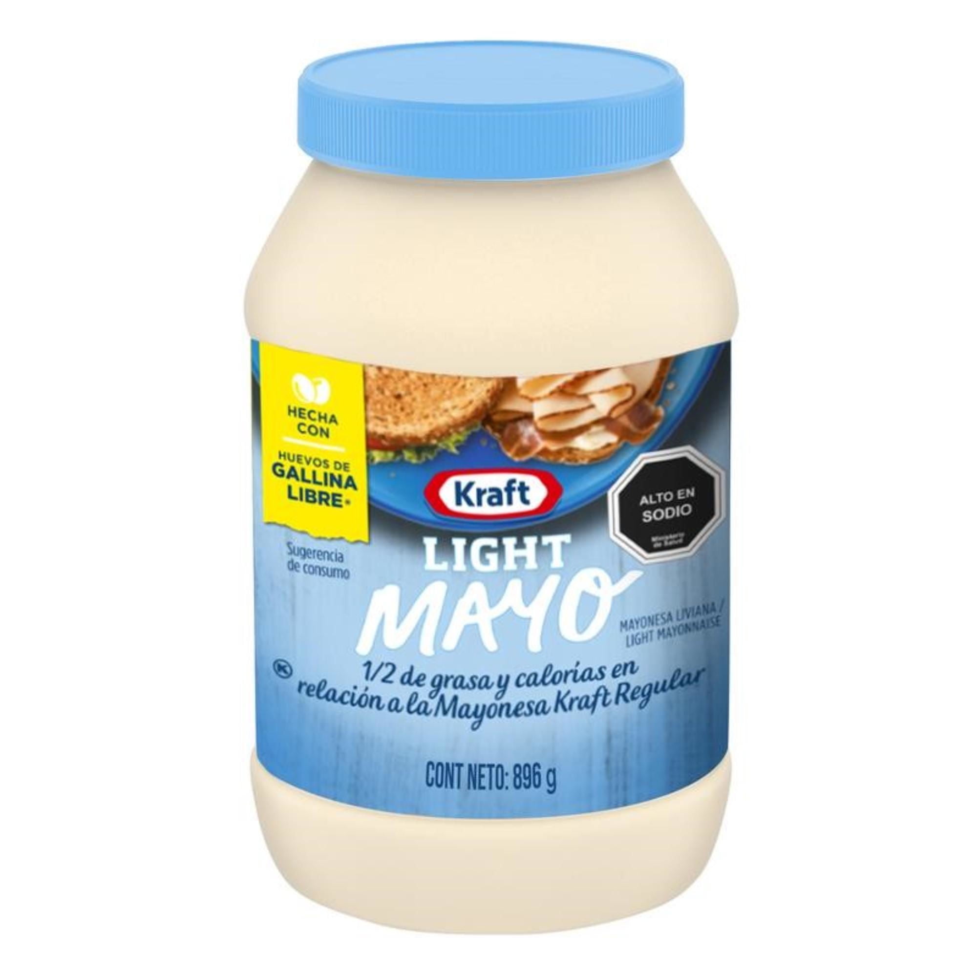 Mayonesa Light Frasco 896 g Kraft