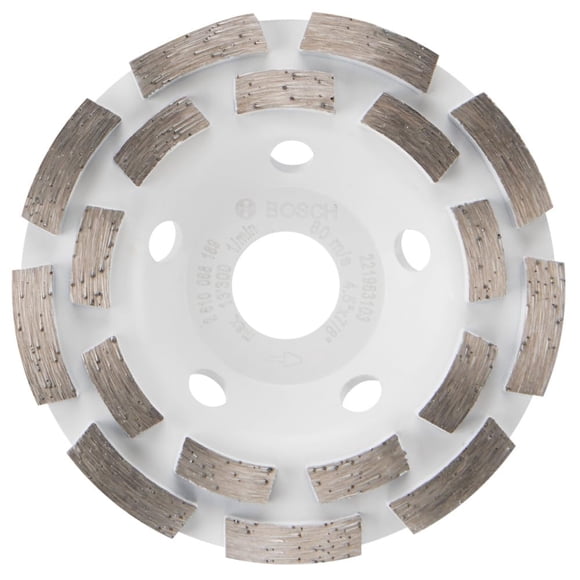 Rueda Diamond Cup Bosch DCDR04501 115 mm para hormigón y mortero