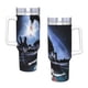 thumbnail image 4 of Giallo: Terror Thriller Vaso aislado de acero inoxidable con asa, diseño temático, regalo para familia, amigos y fans; incluye pajita y encaja en el portavasos estándar, 40 oz, 4 of 6
