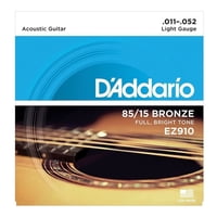 D'Addario - Cuerdas Daddario Guitarra Acustica Ez910 011-052