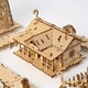 thumbnail image 3 of 3D Wooden Puzzle, Fishing Village House Model, Puzzle Assembling Toys, 3 of 4
