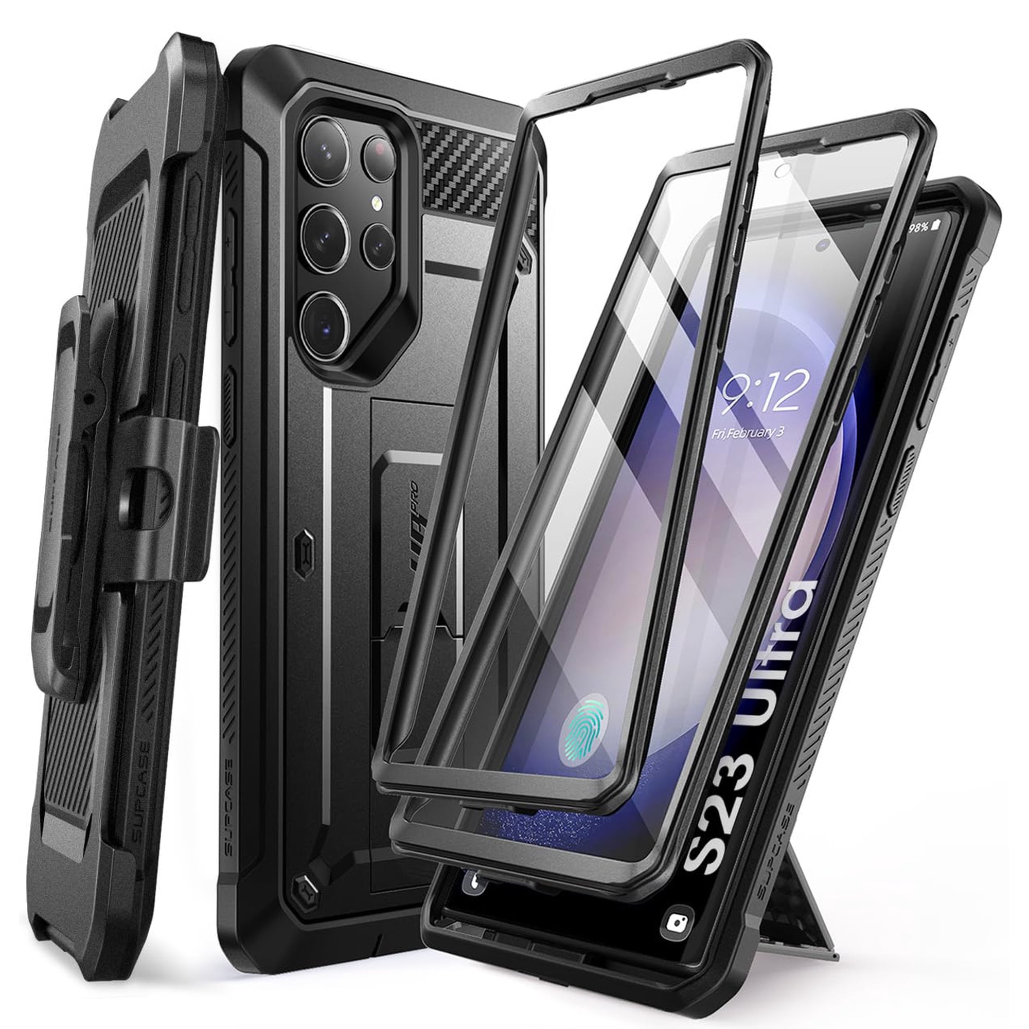 Funda Para Teléfono Supcase Unicorn Beetle Pro Para Samsung Galaxy S23 Ultra