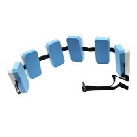 Magideal - Cinturón De Natación Para Niños, Equipo De Ejercicio Acuático, Tabla De Flotabilidad, Tabla Flotante Para Nadar Blanco