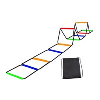 Ioensy - Escalera De Agilidad Escalera De Entrenamiento De Agilidad Multiusos Escalera De Juego De Pies De Fútbol 10 Rejillas Con Bolsa