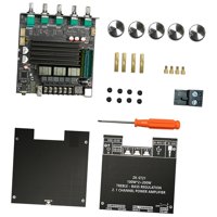 Bothyi - Placa Amplificadora Digital Estéreo De 100 W + 100 W + 200 W Para Oficina, Estudio, Cine En Casa