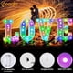thumbnail image 3 of Letrero Led Letra B Rgb Brillante Con Control Remoto, 3 of 3