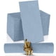 thumbnail image 1 of Servilletas de papel desechables NAPEREE Linen-Feel Blue Denim, paquete de 200, 1 of 7