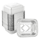 thumbnail image 2 of Envase aluminio desechable 20x13 cm 100u, transparente #2, 2 of 3