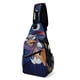 thumbnail image 1 of Pato Darkwing Riñonera Bandolera con Estampado Integral para Hombres y Mujeres, Bolso Cruzado Gráfico de Tendencia, Mochila de Hombro Streetwear para Ciclismo y Deportes, Riñonera Versátil Casual, 1 of 6
