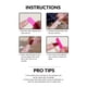 thumbnail image 2 of Press On Nails Short Square Glossy Fake Nails Full Cover False Nails Camellia Flowers Stick On Nails With Golden Line Nail Tip Fake Nails Glue On Nails White Swirl Acrylic Nails For Women And Girls 24, 2 of 3