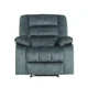 thumbnail image 3 of Sillón Bergere Reclinable Masajeador con Calor Hemingway Gris Azulado, 3 of 3
