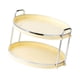 thumbnail image 4 of Bandeja De Mostrador De 2 Niveles Bandeja Decorativa Para Sala De Estar Almacenamiento De Cosméticos Cocina Amarillo, 4 of 5