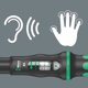 thumbnail image 3 of Llave dinamométrica Wera Click-Torque B 2 3/8" 20-100 Nm, 3 of 9