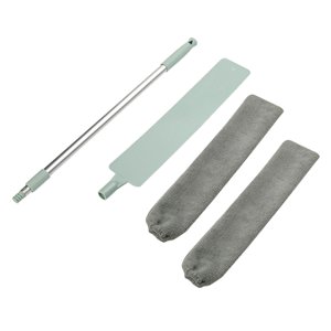 Magideal - Cepillo De Polvo Para De Noche Con Mango Largo Para El Hogar, Limpiador Telescópico, Limpiador De Polvo Extensible Lavable Extraíble Para