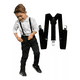 thumbnail image 1 of Suspensor Negro Niño/niña Tirante,suspensorio, Outfit Fiesta, 1 of 1