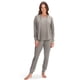 thumbnail image 1 of Pijama largo algodón Gris Talla L, 1 of 3