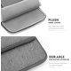 thumbnail image 3 of Funda para portátil MoKo para 13,3 a 14 pulgadas, color gris claro, 3 of 8