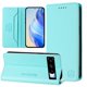thumbnail image 2 of Funda Billetera con Soporte para Google Pixel 8 Pro Bloqueo RFID Plegable Verde menta, 2 of 6