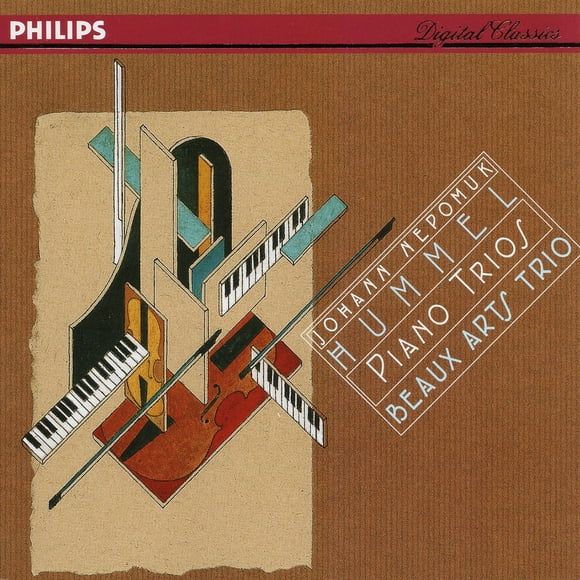 Cd De Audio Johann Nepomuk Hummel Tríos Para Piano