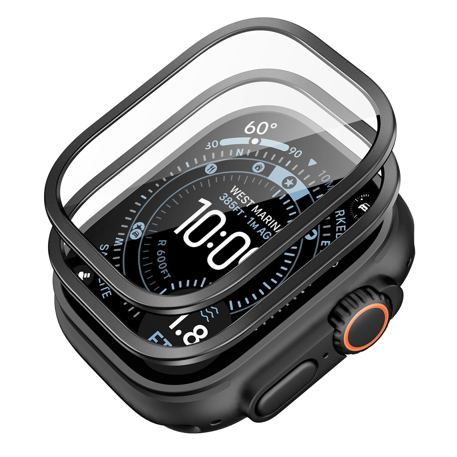 Protector De Pantalla Esr Armorite Para Apple Watch Ultra 49 Mm Paquete De 2