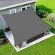 thumbnail image 1 of Vela De Sombra 3 7 X 4 9 M Bloquea Los Rayos Uv Gris Oscuro, 1 of 7