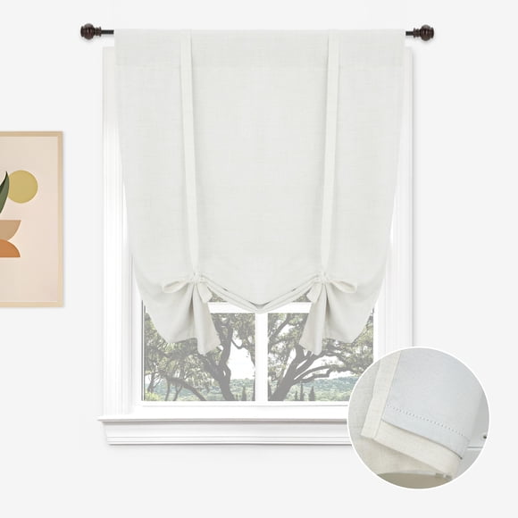 Cortina DriftAway con forma de globo romano, 64 x 120 cm, térmica