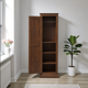 thumbnail image 2 of Ropero de Madera 1 Puerta Armario Compacto con Barra - Café - 60x50x180 cm, 2 of 3