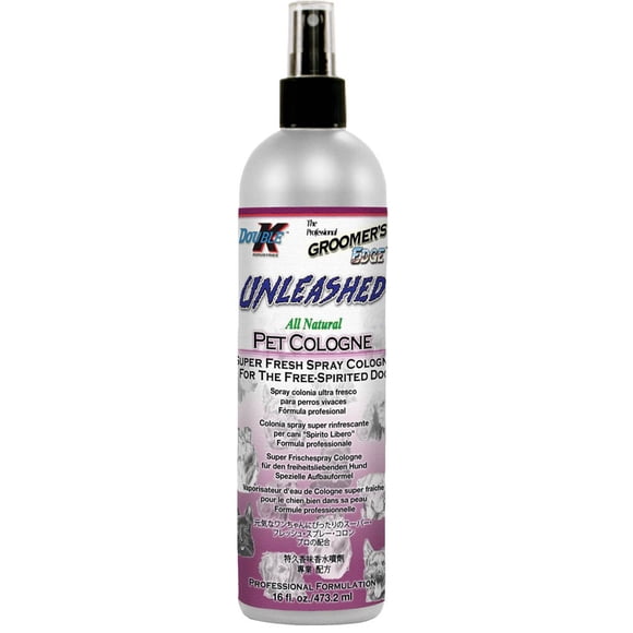 Colonia para mascotas Groomer's Edge 473 ml botella con spray