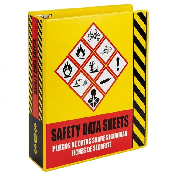 Carpeta de anillas SDS Ring Binder Depot 38 cm 250 hojas amarilla