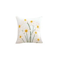 Genérico - Juego De 6 Fundas Bordadas 45X45 F30