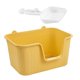 thumbnail image 2 of Bandeja De Arena Para Mascotas Con Parte Superior Abierta Caja De Arena Duradera Para Gatos Inodoro Para Gatitos Lavabo Para Arena Para Gatos Xl Amarillo, 2 of 5