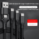 thumbnail image 3 of Cable de carga/datos para celulares 3 en 1 #2, 3 of 3