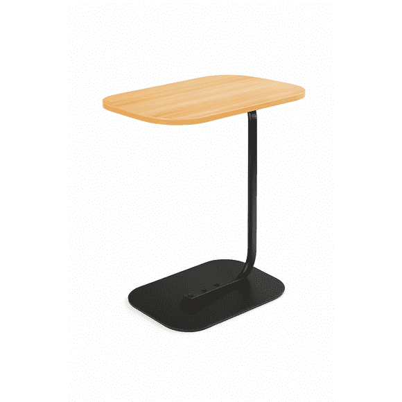 Mesa Lateral Auxiliar Minimalista Wood Negra