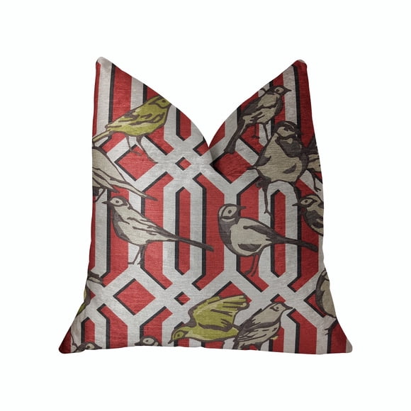 Cojín Plutus Brands Plutus Bird Forest Luxury de 40 x 40 cm