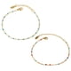 thumbnail image 1 of 2 pulseras de cuentas, bonitas pulseras de cadena de cuentas para mujer, joyería de moda para mujer., 1 of 5