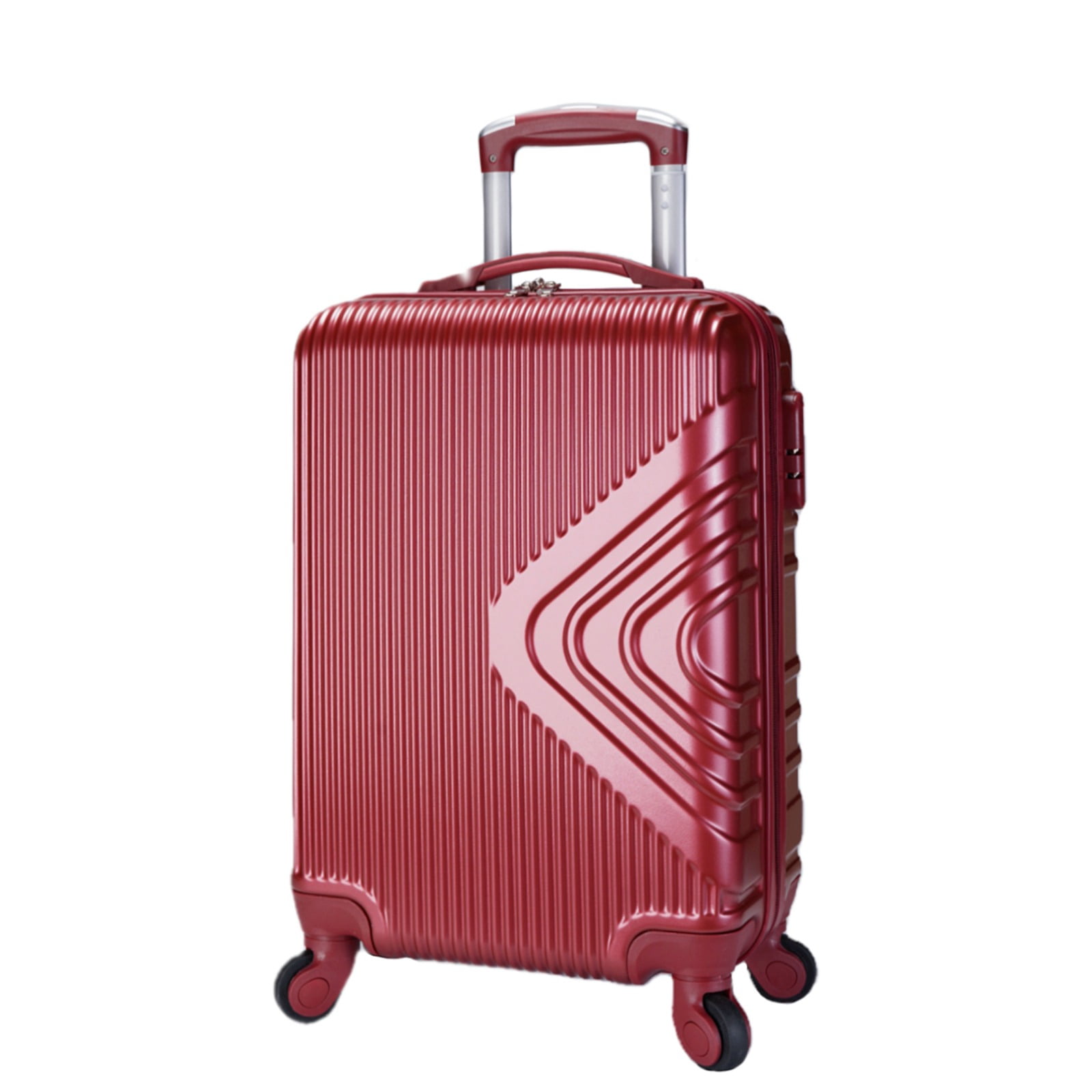 Maleta De Viaje Para Cabina Rojo Triangulo