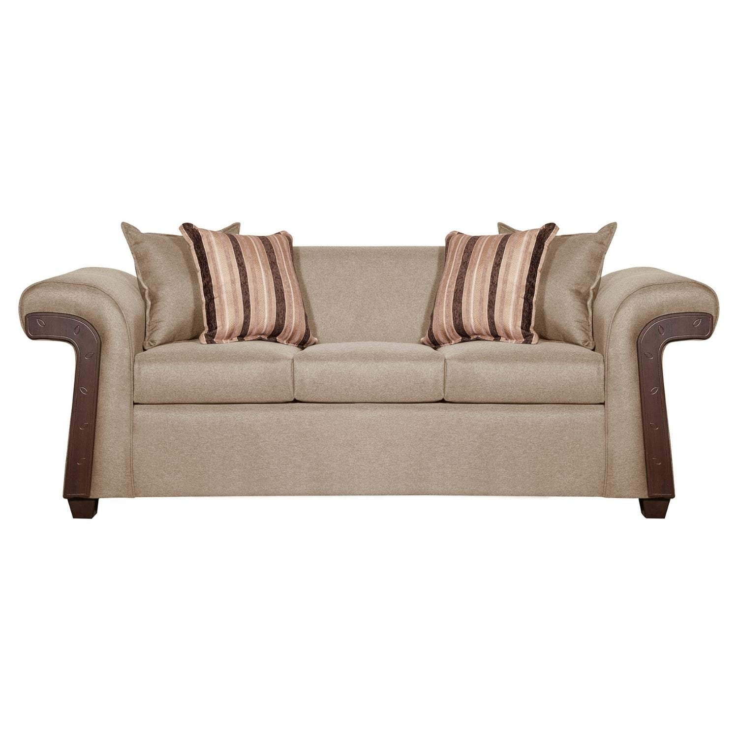 Ruzam Mobel - Sofá 3 Cuerpos Napoles Beige