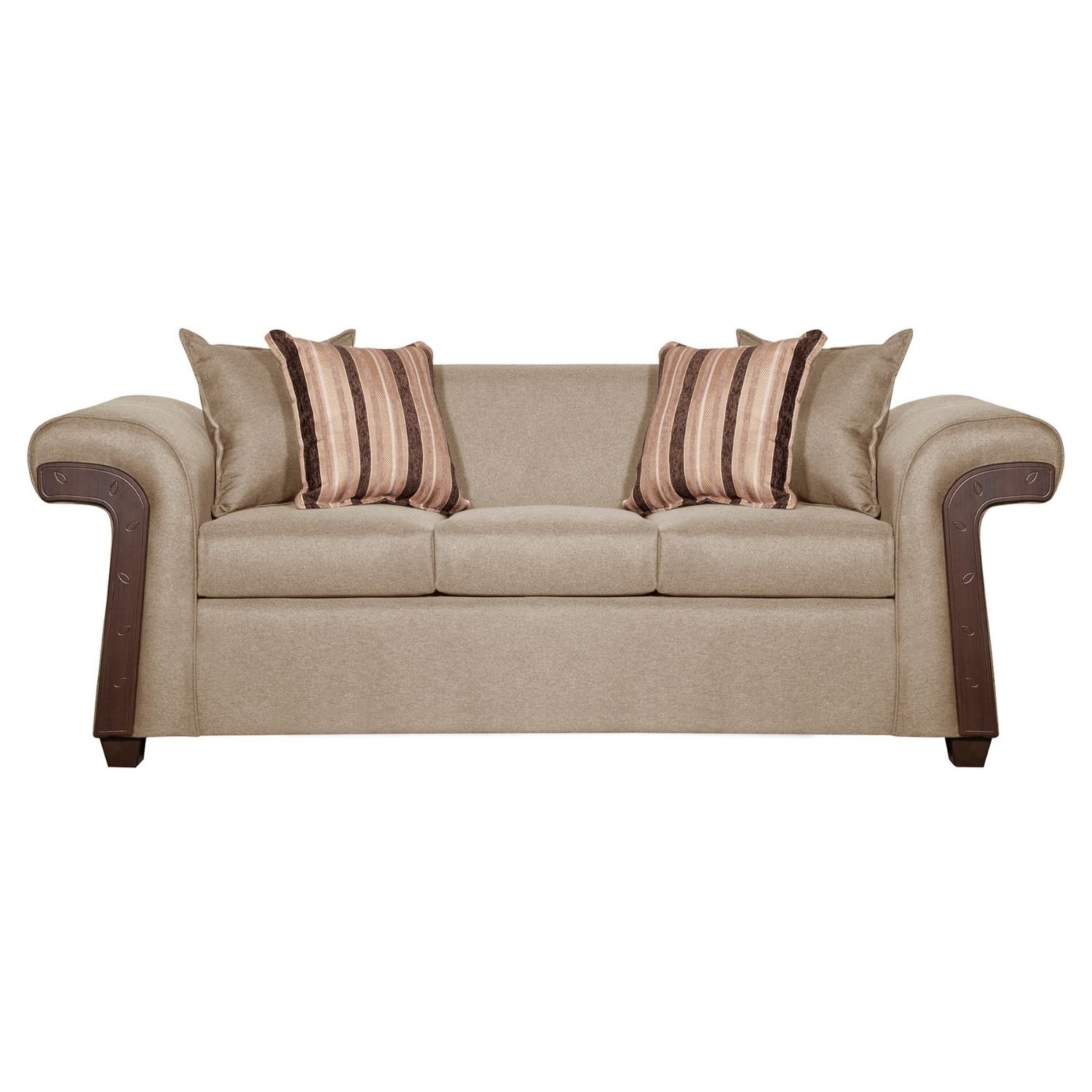 Ruzam Mobel - Sofá 3 Cuerpos Napoles Beige