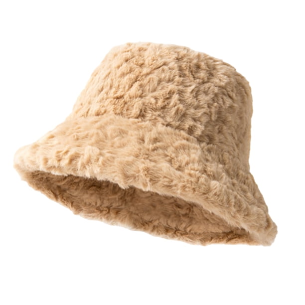 Sombrero de pescador de piel sintética para mujer, gorro cálido de moda para exteriores, gorro de pescador de felpa Sherpa para invierno