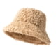 thumbnail image 1 of Sombrero de pescador de piel sintética para mujer, gorro cálido de moda para exteriores, gorro de pescador de felpa Sherpa para invierno, 1 of 5