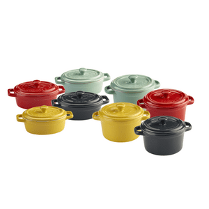 Kitchenware - Set 8 Mini Ramekines Cerámica Surtidos